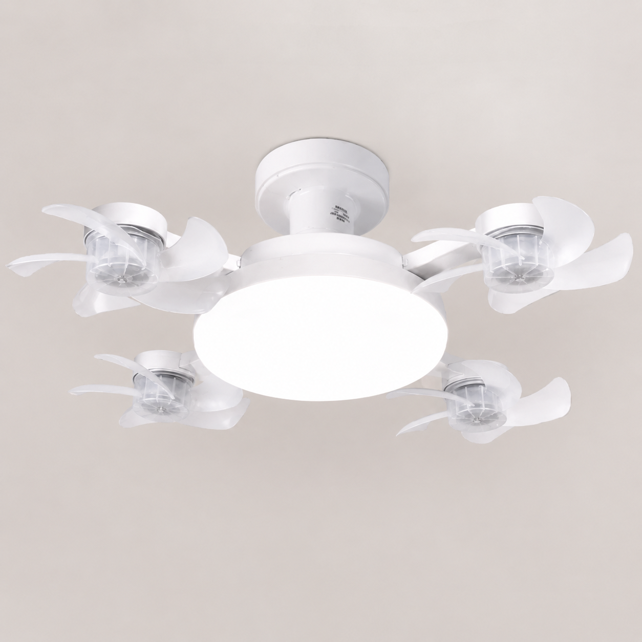 AeroChill™ – E27 Deckenventilator mit LED-Licht