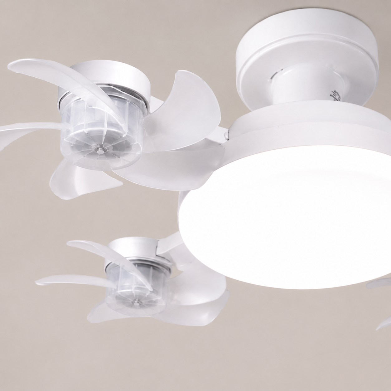 AeroChill™ – E27 Deckenventilator mit LED-Licht